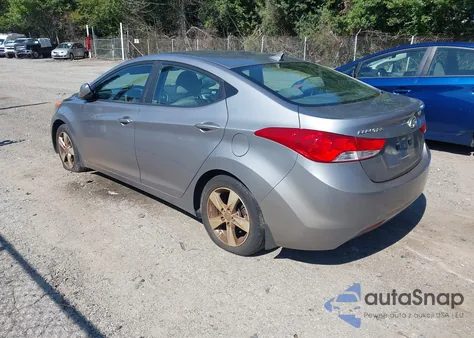 2012 Hyundai Elantra Gls (Ulsan Plant) из США, поврежденный, VIN KMHDH4AE2CU380379